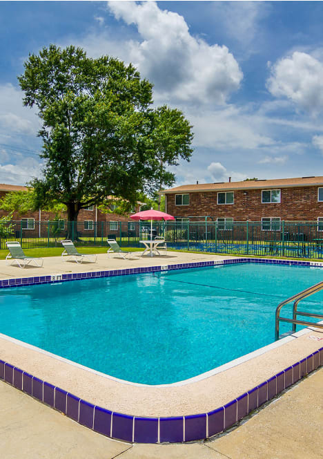 A modern design swimming pool