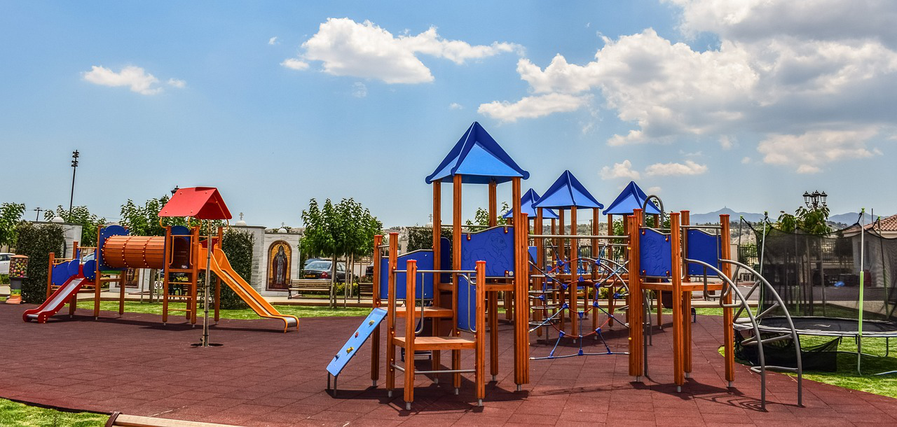 a modern playground